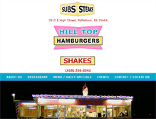 Tablet Screenshot of hilltopdrivein.com